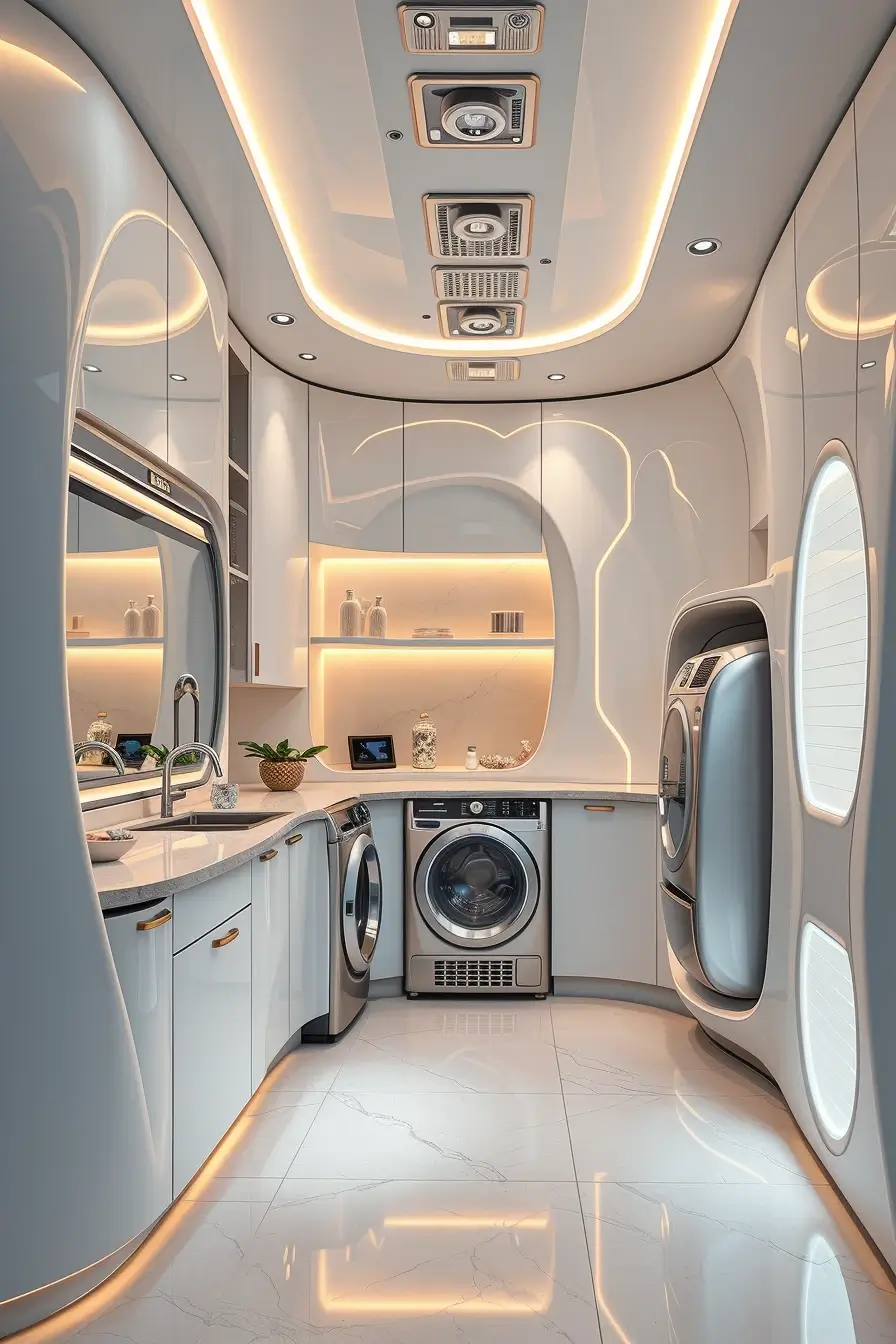 64 Laundry Room Remodel Ideas 2026: Modern, Stylish & Curved Design Inspirations