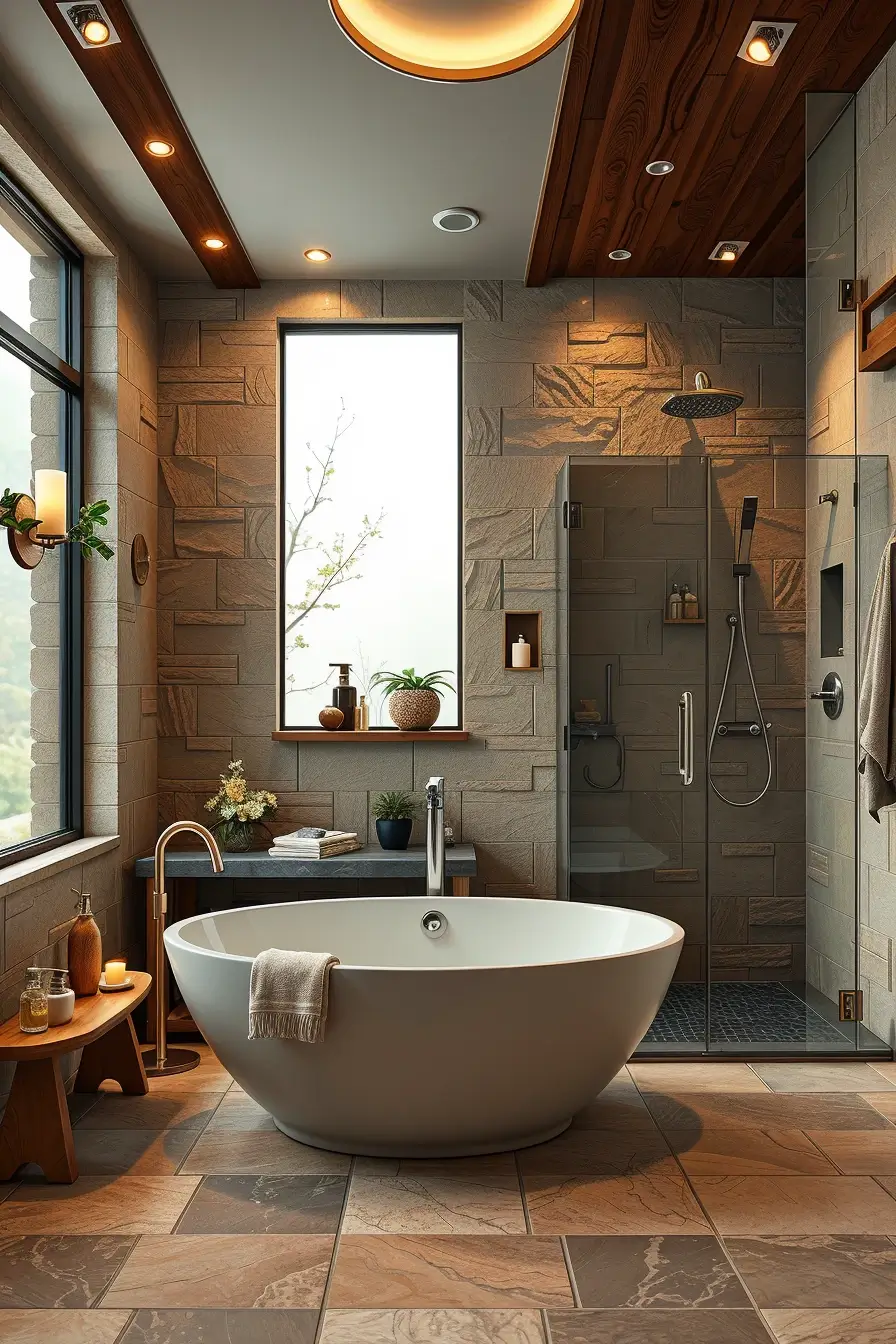62 Bathroom Renovation Ideas 2026: Modern Curved Design, Designer Bathtubs & Luxury Trends