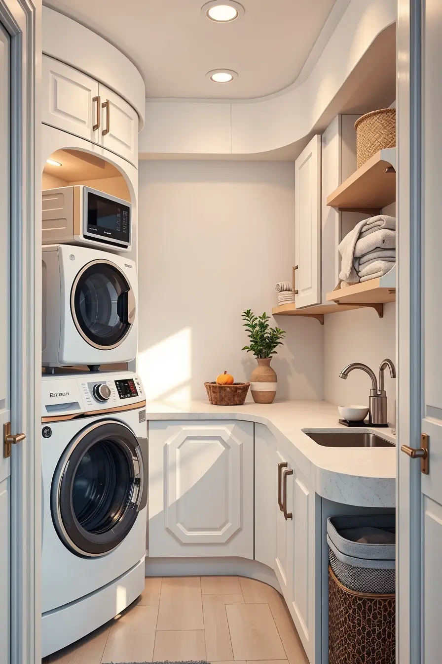 64 Laundry Room Remodel Ideas 2026: Modern, Stylish & Curved Design Inspirations
