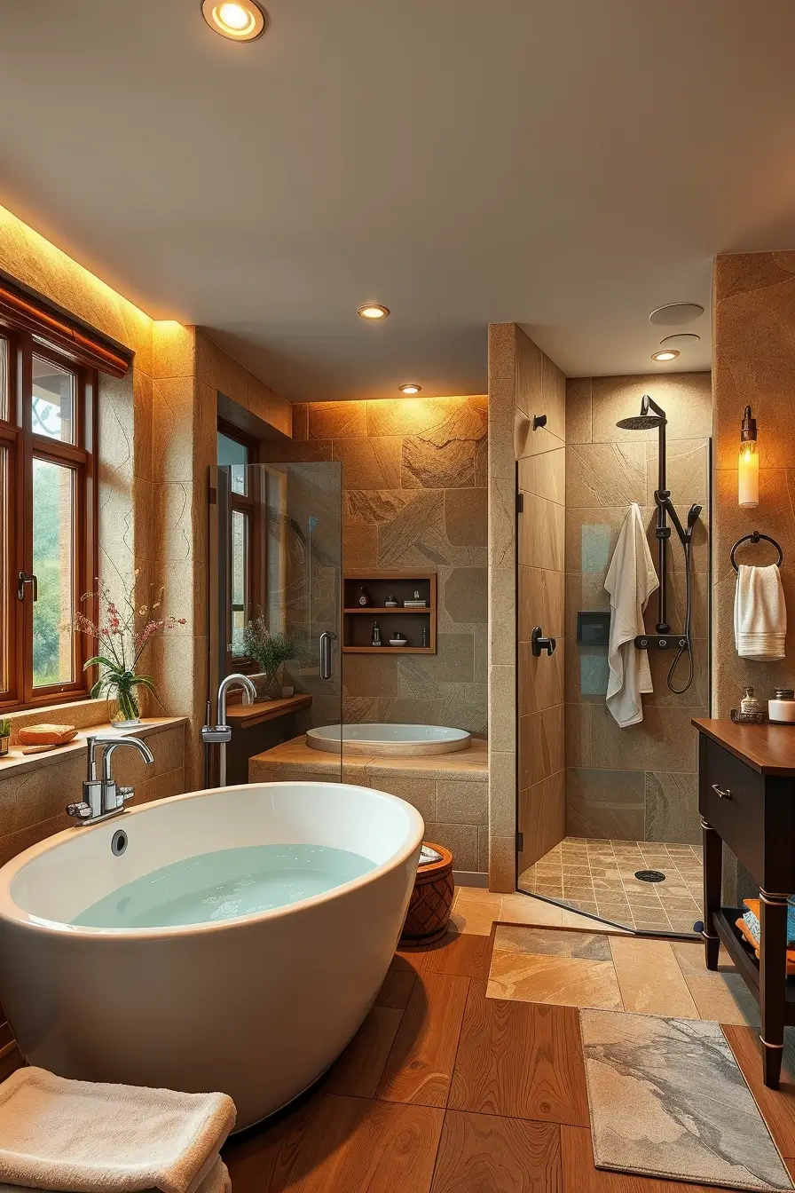 62 Bathroom Renovation Ideas 2026: Modern Curved Design, Designer Bathtubs & Luxury Trends
