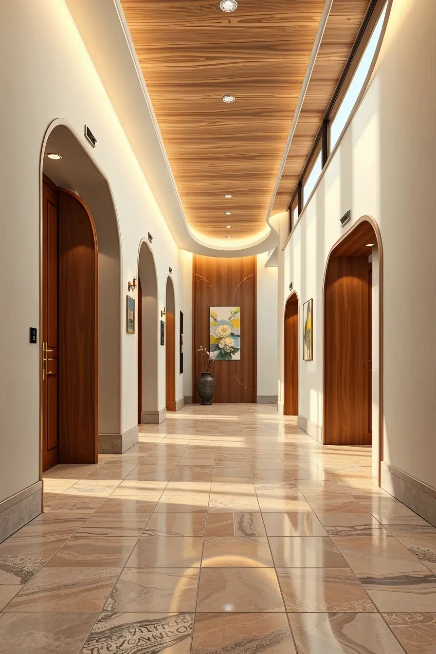 62 Hallway Renovation Ideas 2026: Modern Designer Entryway Trends With Curved Forms