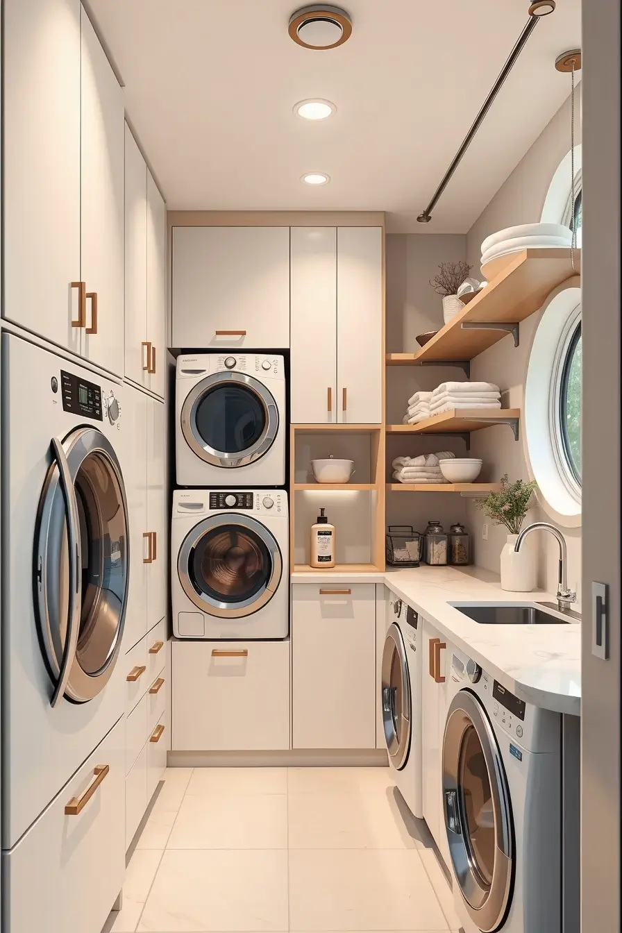 64 Laundry Room Remodel Ideas 2026: Modern, Stylish & Curved Design Inspirations
