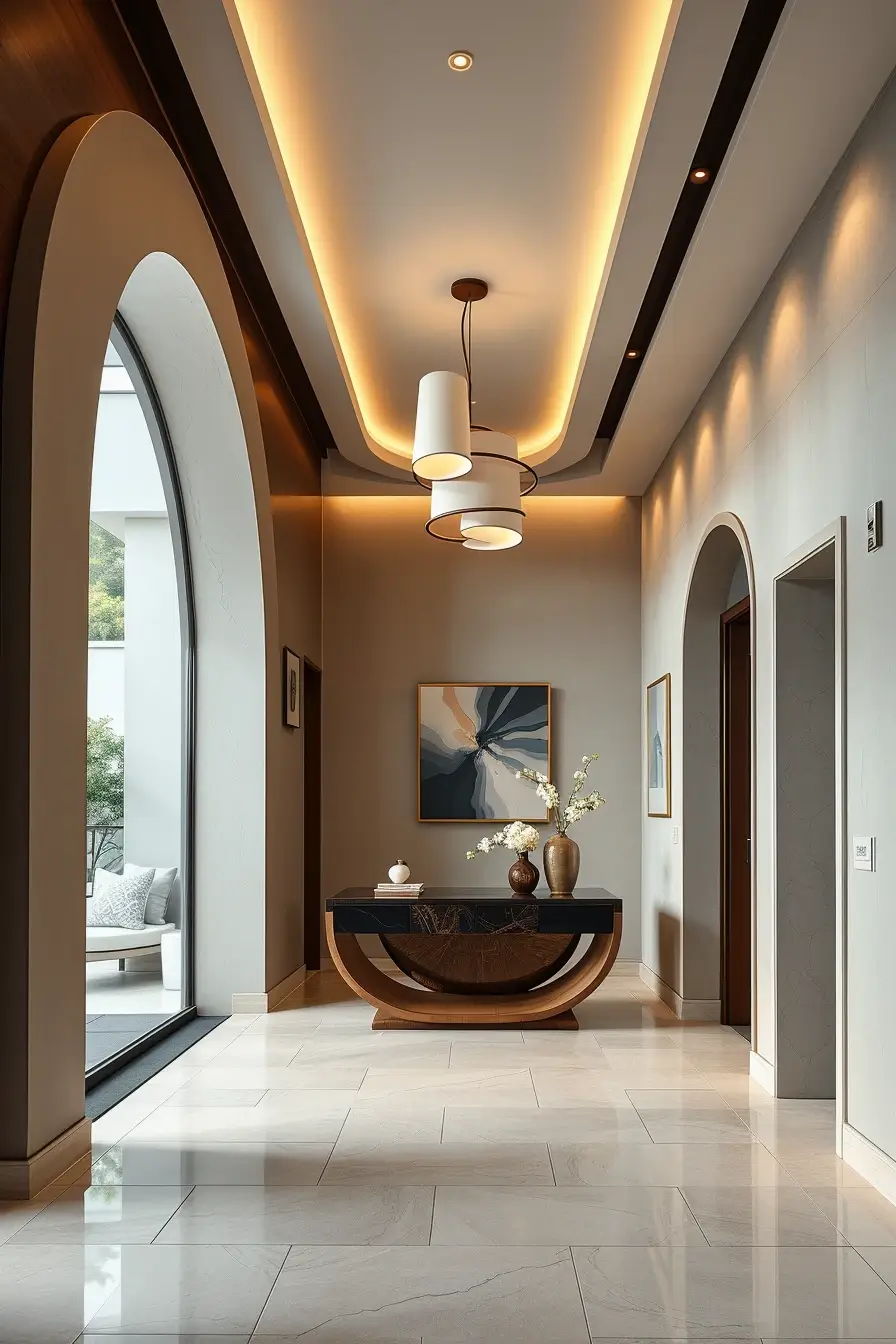 62 Hallway Renovation Ideas 2026: Modern Designer Entryway Trends With Curved Forms