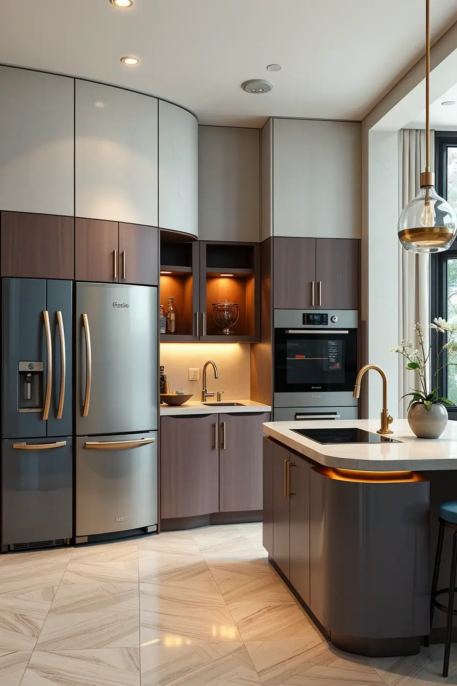 66 Open Kitchen Remodel Ideas 2026: Modern Curved, Stylish, and Artistic Designs