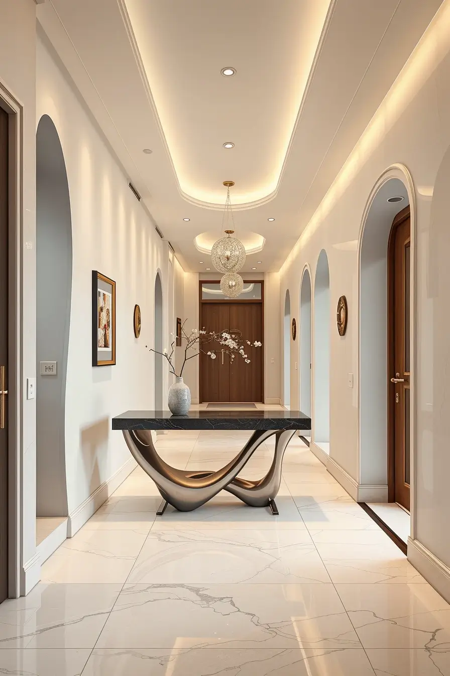 62 Hallway Renovation Ideas 2026: Modern Designer Entryway Trends With Curved Forms