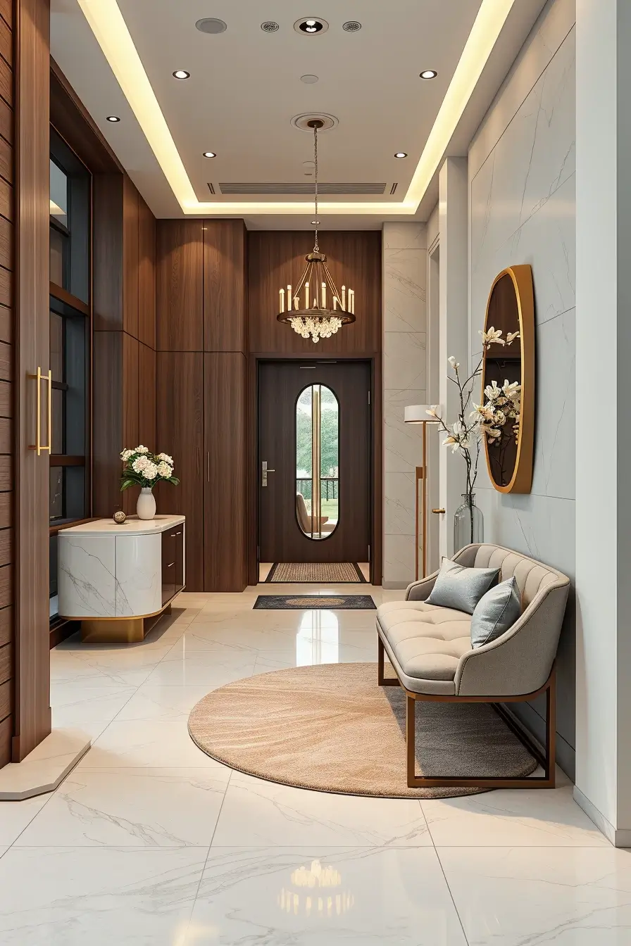 65 Entryway Remodel Ideas 2026: Modern Curved, Designer & Luxury Entryway Designs