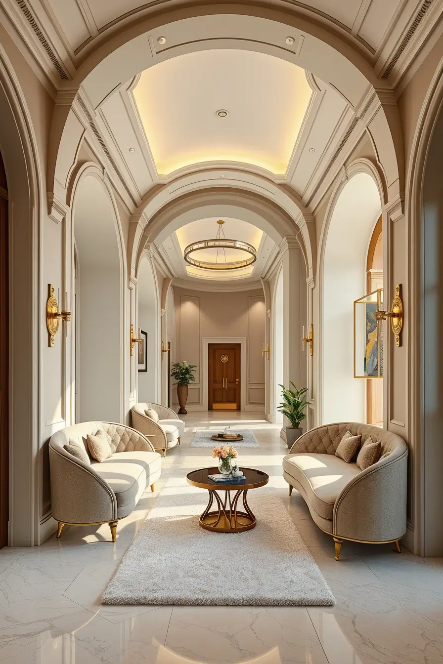 62 Hallway Renovation Ideas 2026: Modern Designer Entryway Trends With Curved Forms