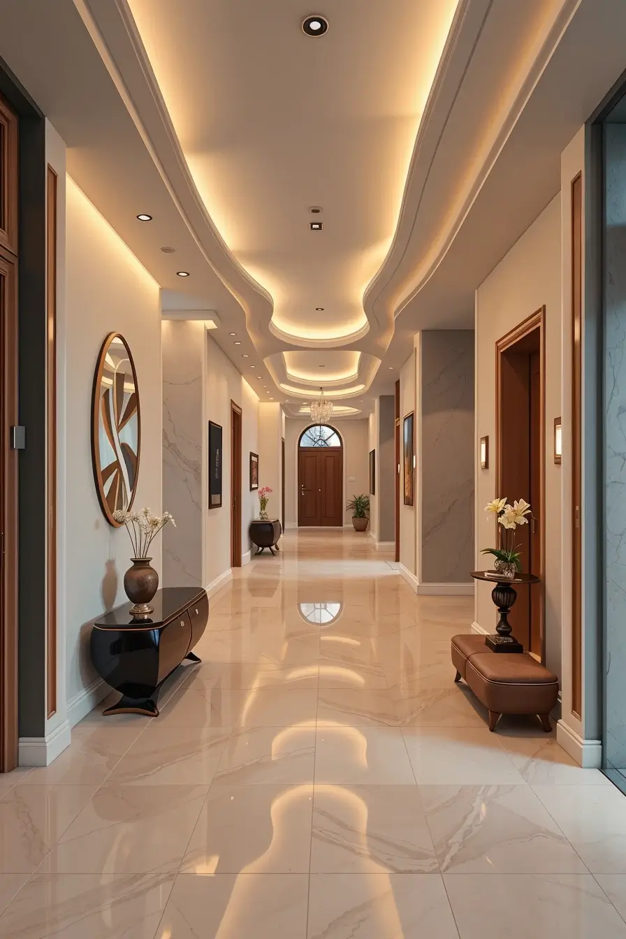 62 Hallway Renovation Ideas 2026: Modern Designer Entryway Trends With Curved Forms