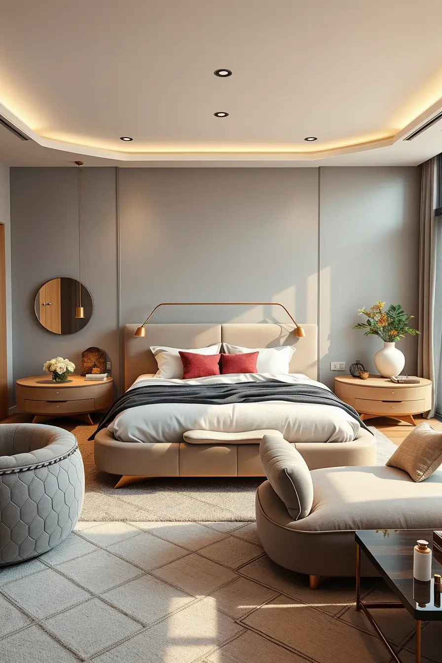 62 Bedroom Renovation Ideas 2026 With Curved Designer Furniture And Modern Style