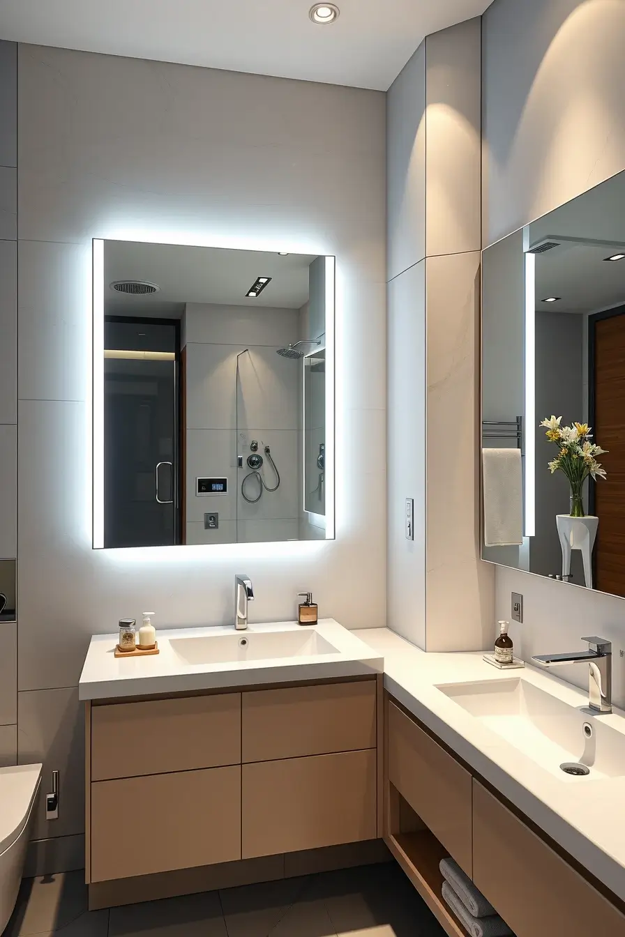 62 Bathroom Mirrors Ideas 2026: Stylish, Modern & Artistic Designs for Contemporary Bathrooms