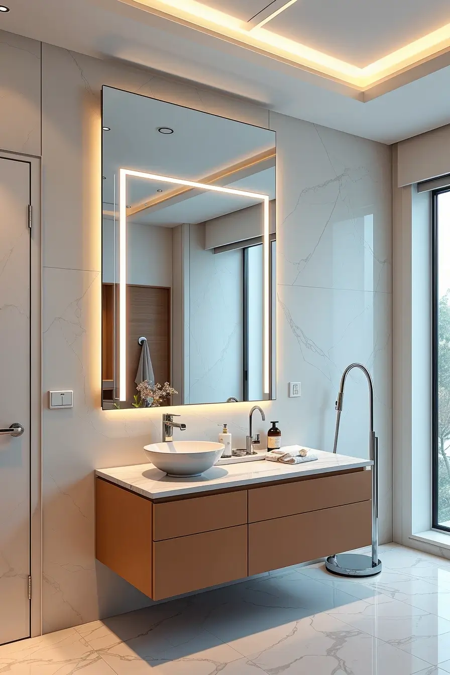 62 Bathroom Mirrors Ideas 2026: Stylish, Modern & Artistic Designs for Contemporary Bathrooms