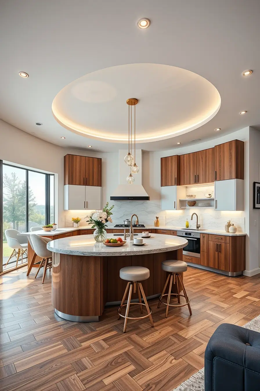 66 Open Kitchen Remodel Ideas 2026: Modern Curved, Stylish, and Artistic Designs