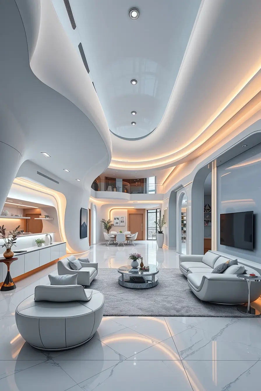 64 Apartment Renovation Ideas 2026: Stylish, Modern & Designer Curved Interiors