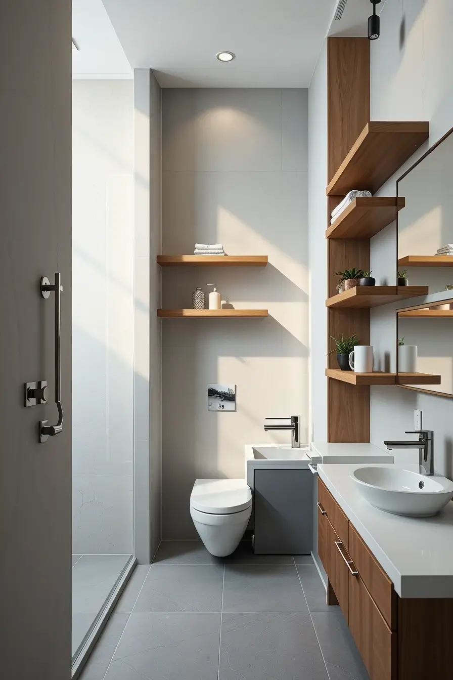 63 Bathroom Shelves Ideas 2026: Modern Designer Shelving for Stylish Bathrooms