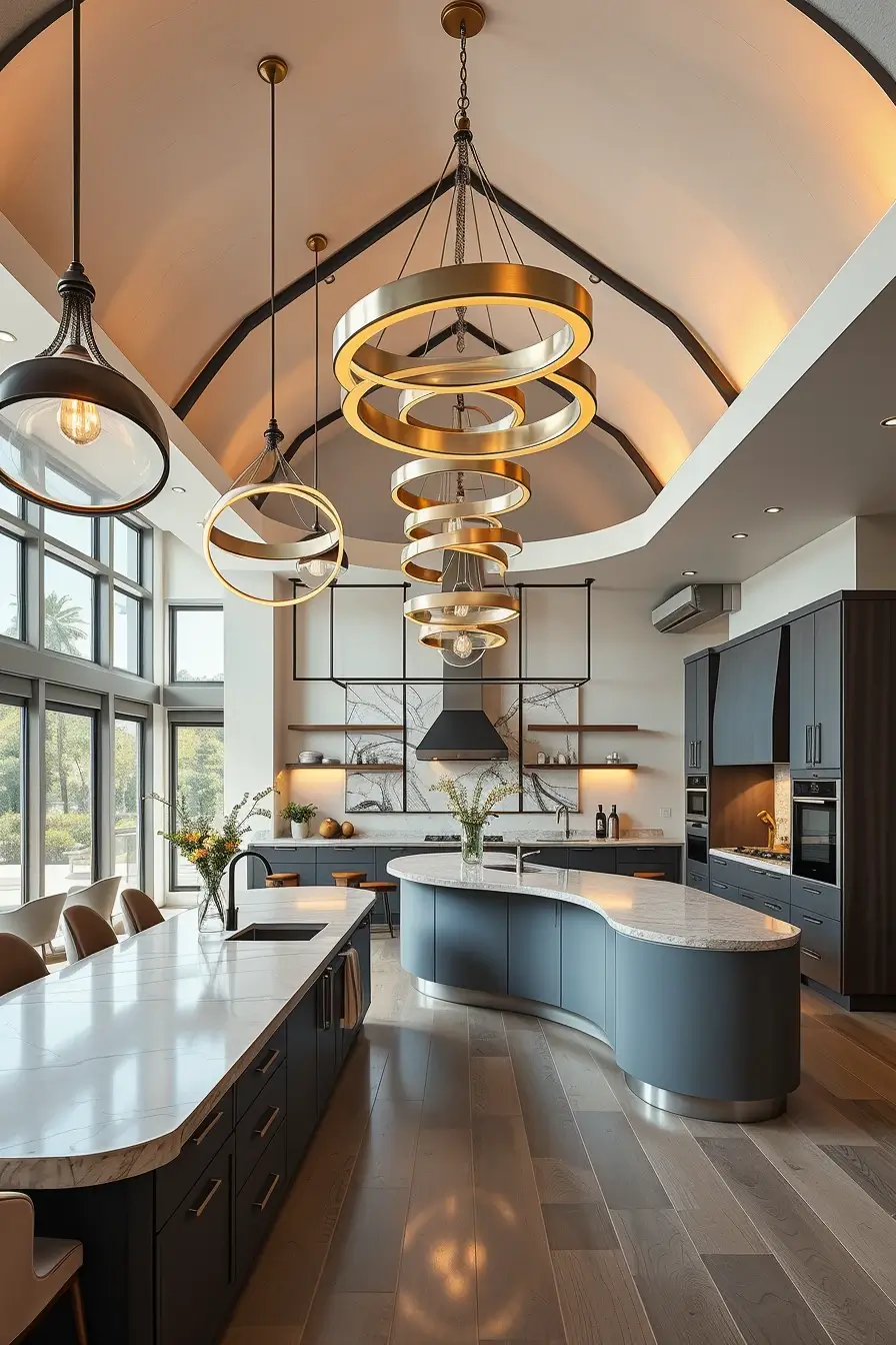 66 Open Kitchen Remodel Ideas 2026: Modern Curved, Stylish, and Artistic Designs