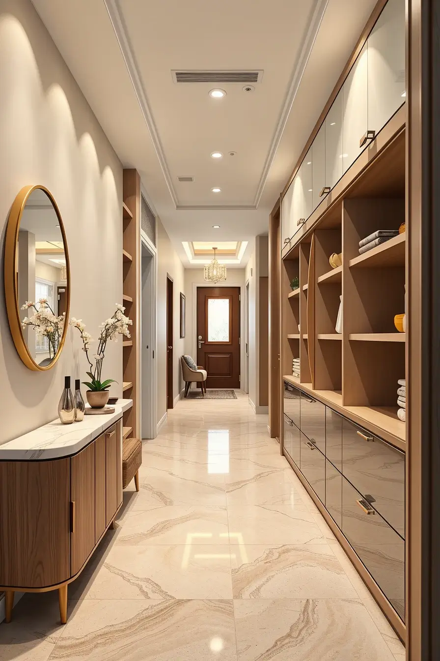 62 Hallway Renovation Ideas 2026: Modern Designer Entryway Trends With Curved Forms