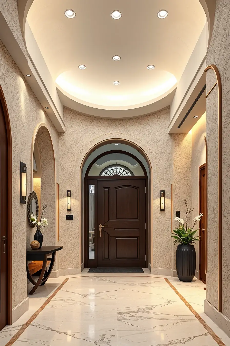 65 Entryway Remodel Ideas 2026: Modern Curved, Designer & Luxury Entryway Designs