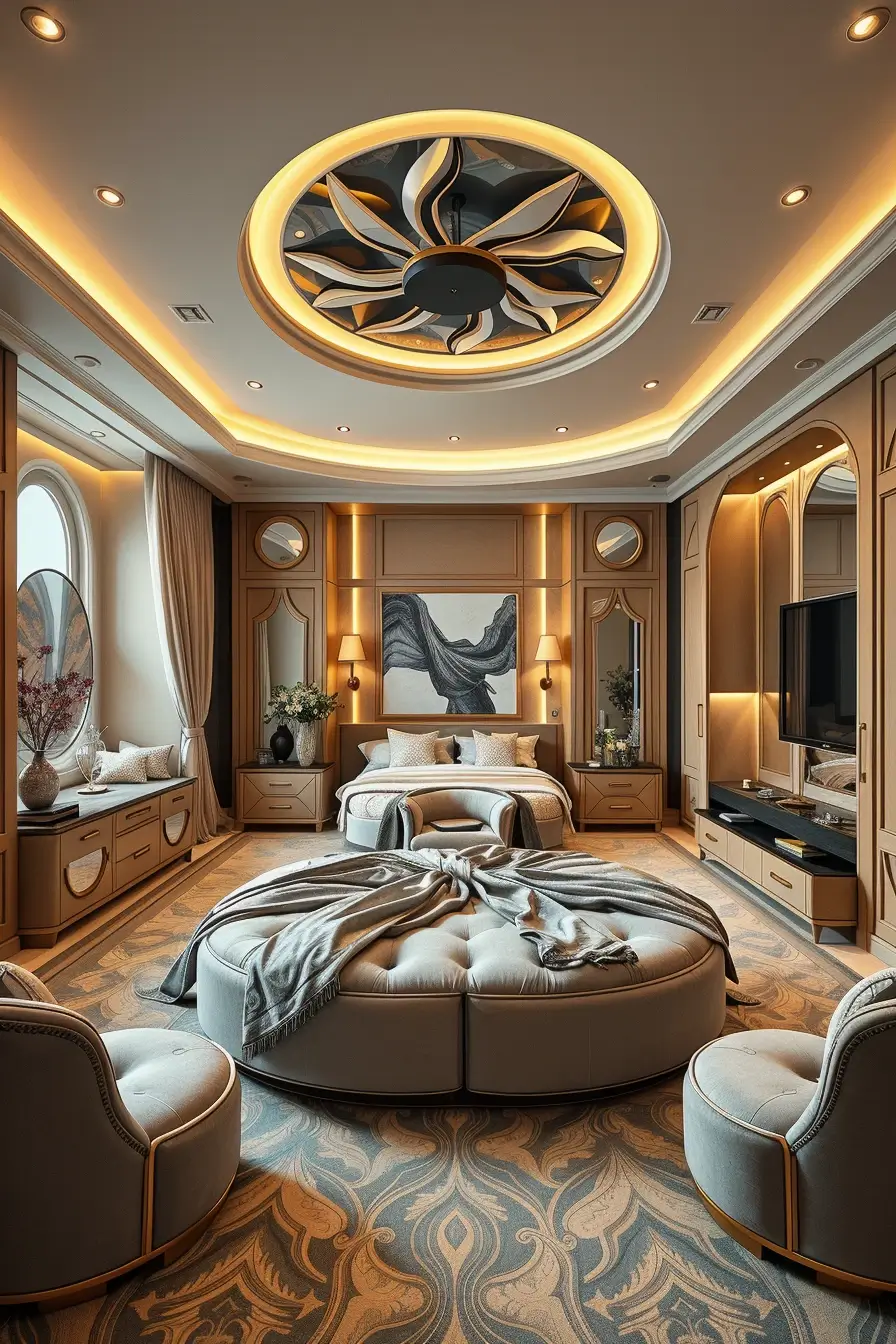 62 Bedroom Renovation Ideas 2026 With Curved Designer Furniture And Modern Style