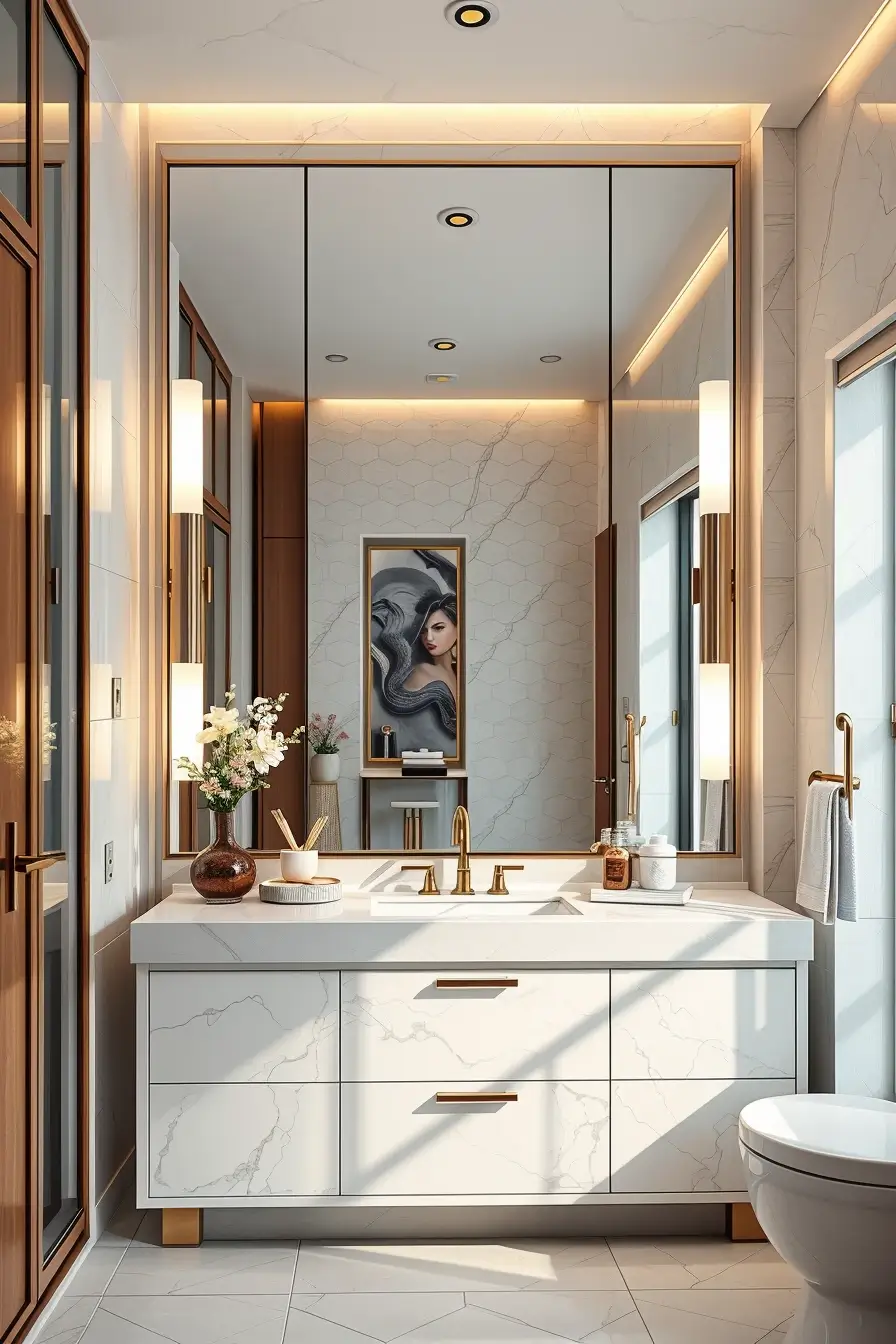 62 Bathroom Mirrors Ideas 2026: Stylish, Modern & Artistic Designs for Contemporary Bathrooms