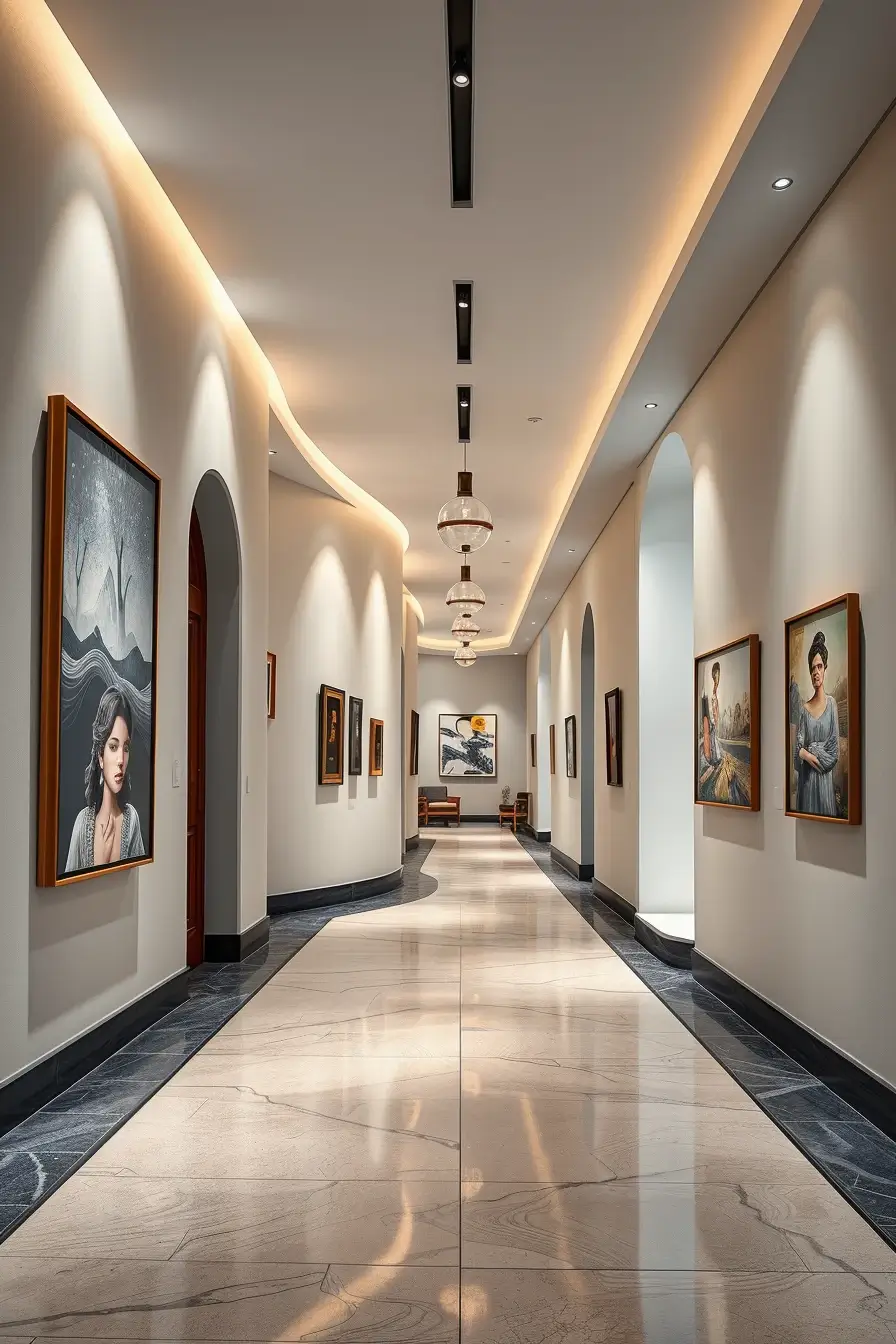 62 Hallway Renovation Ideas 2026: Modern Designer Entryway Trends With Curved Forms