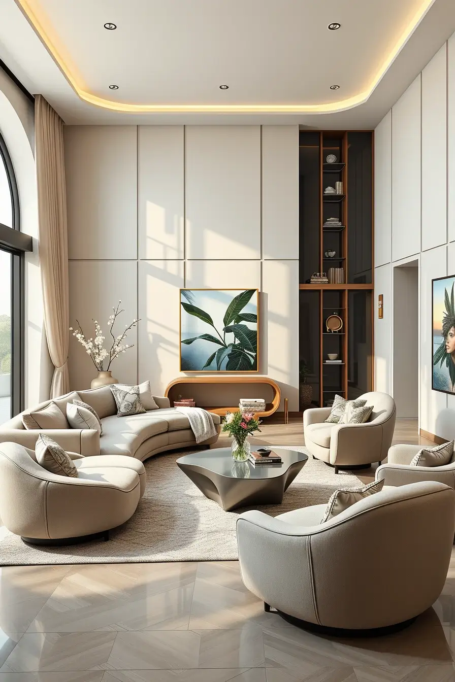 63 Living Room Renovation Ideas 2026 With Curved, Modern And Designer Interiors