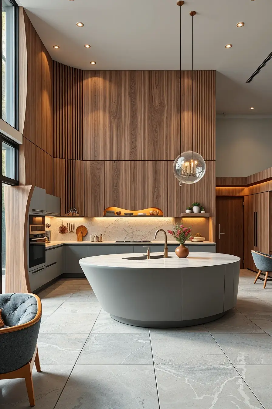 66 Open Kitchen Remodel Ideas 2026: Modern Curved, Stylish, and Artistic Designs