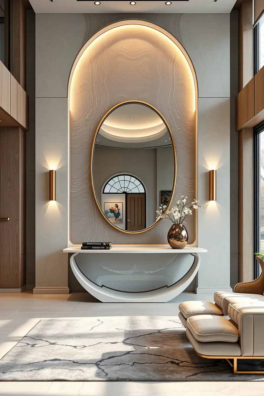 65 Entryway Remodel Ideas 2026: Modern Curved, Designer & Luxury Entryway Designs