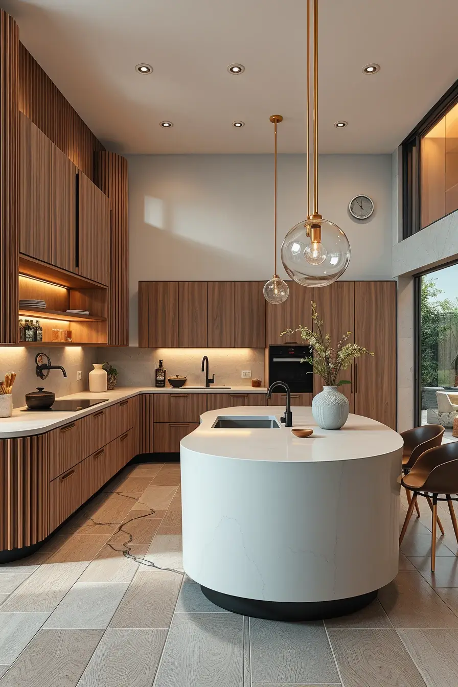 66 Open Kitchen Remodel Ideas 2026: Modern Curved, Stylish, and Artistic Designs