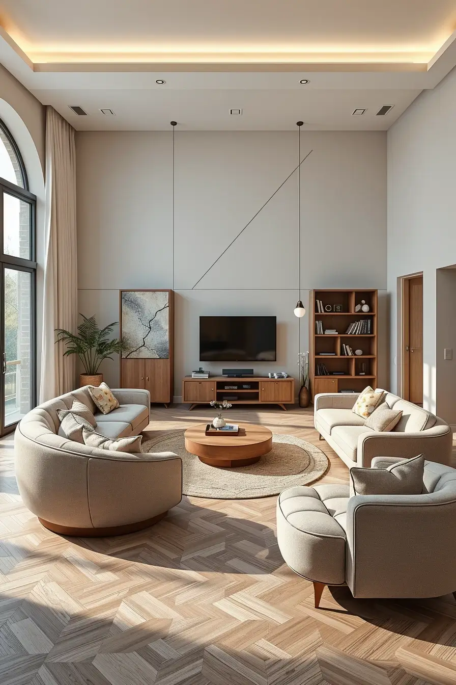 63 Living Room Renovation Ideas 2026 With Curved, Modern And Designer Interiors