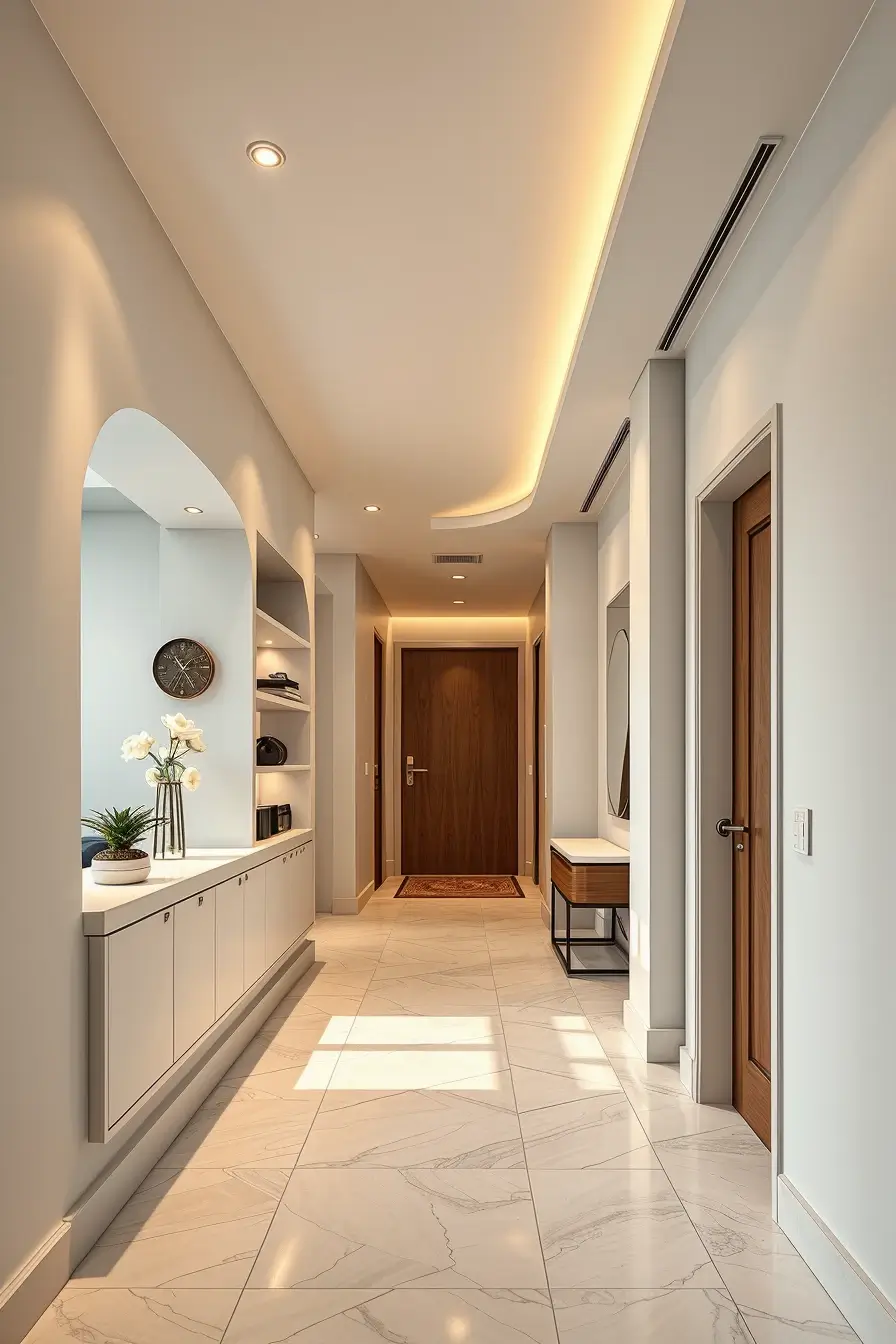 62 Hallway Renovation Ideas 2026: Modern Designer Entryway Trends With Curved Forms