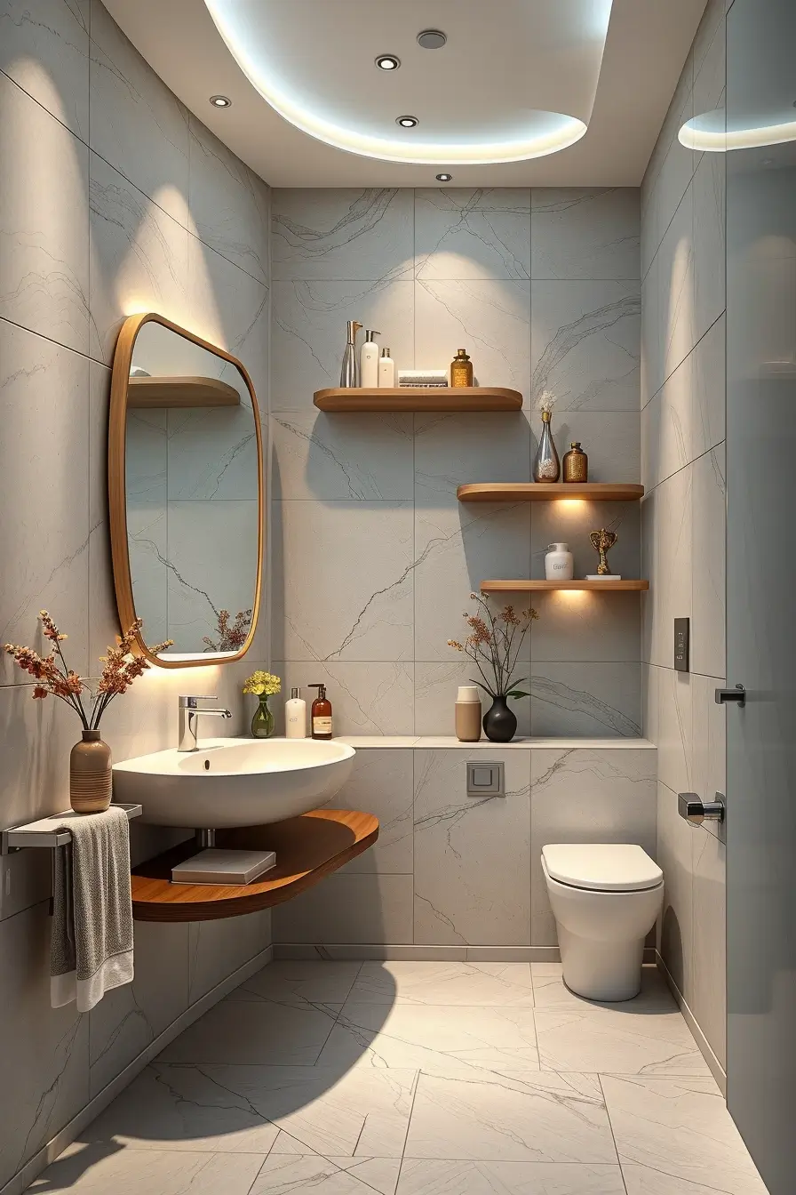 63 Bathroom Shelves Ideas 2026: Modern Designer Shelving for Stylish Bathrooms