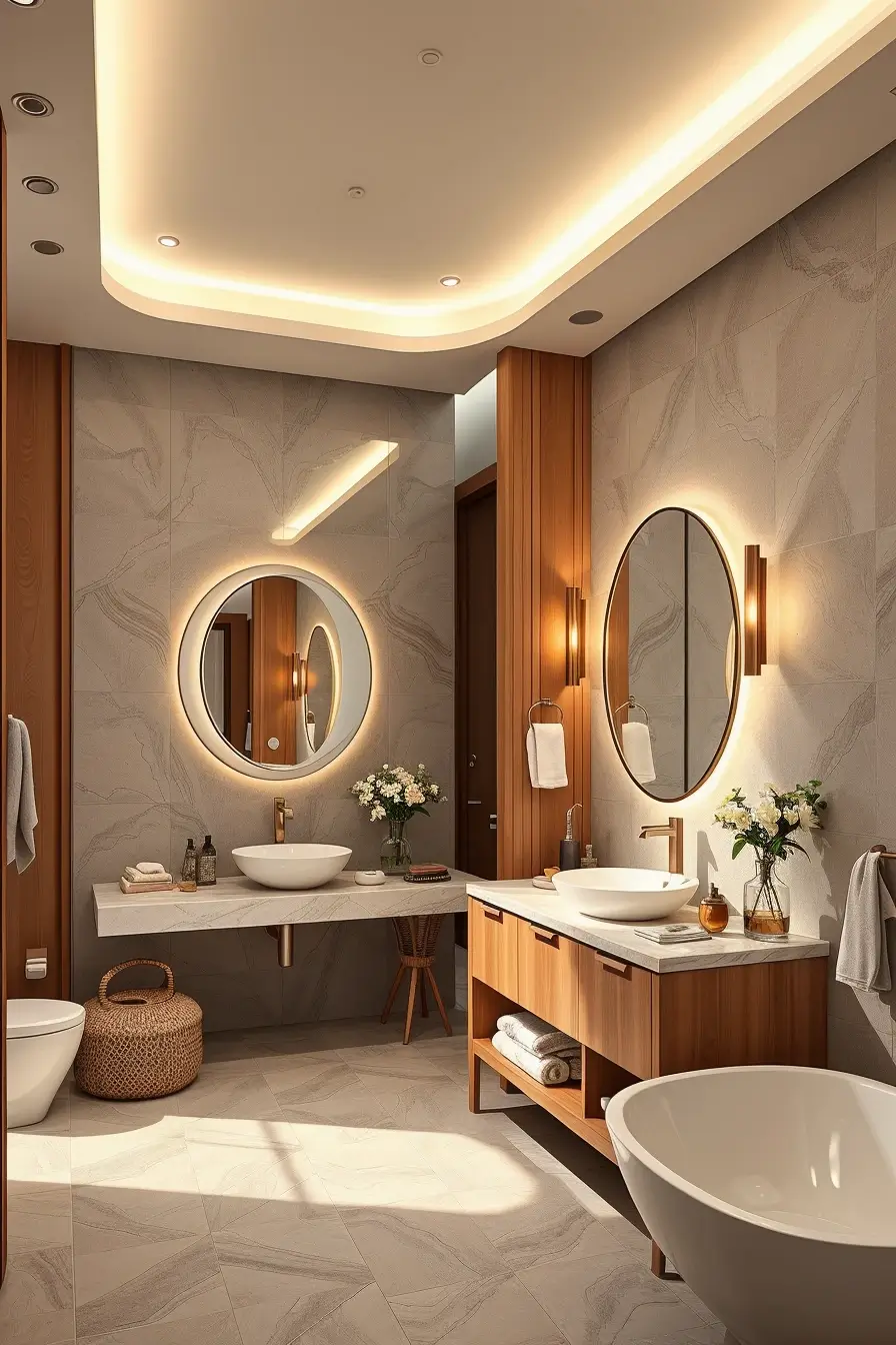 62 Bathroom Mirrors Ideas 2026: Stylish, Modern & Artistic Designs for Contemporary Bathrooms