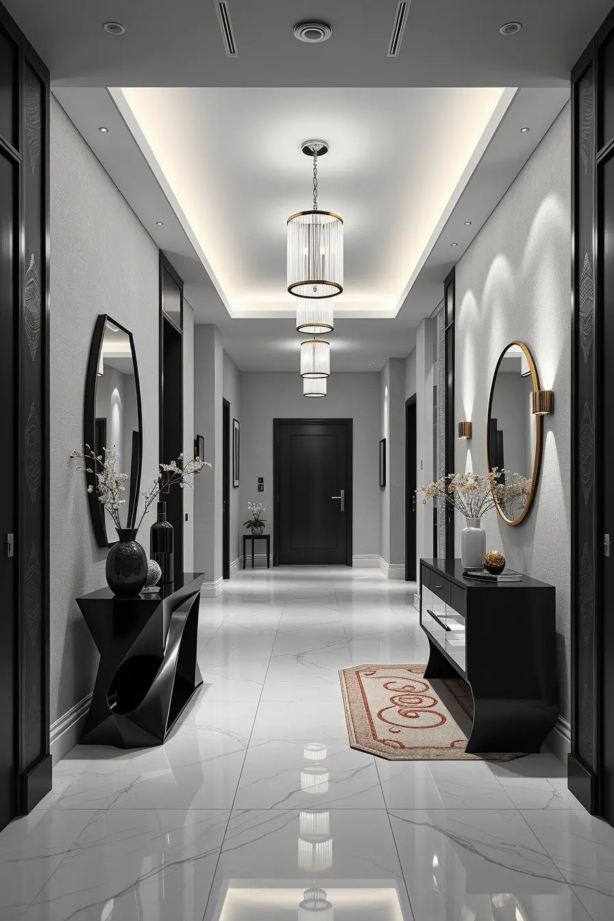 62 Hallway Renovation Ideas 2026: Modern Designer Entryway Trends With Curved Forms