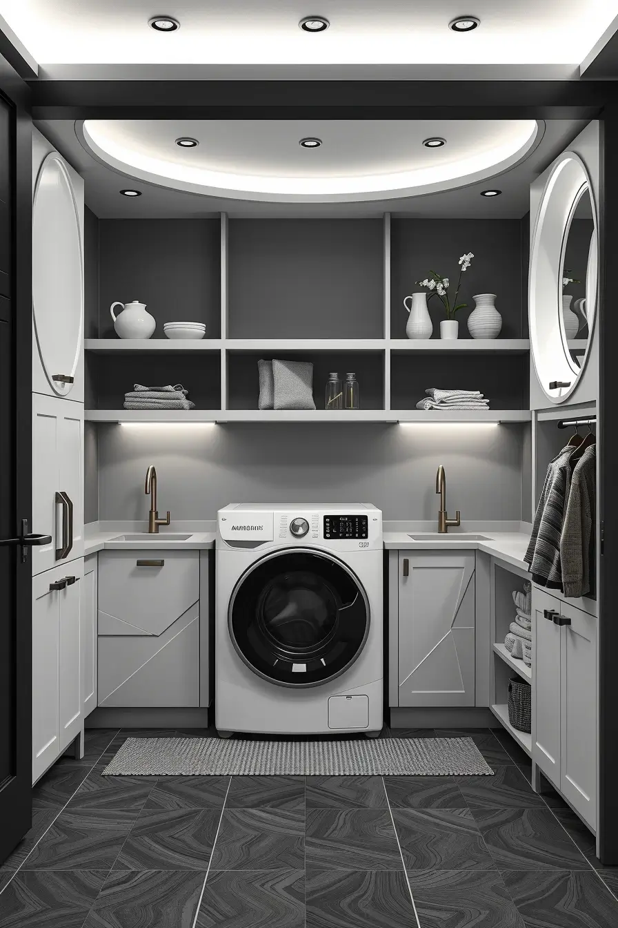 64 Laundry Room Remodel Ideas 2026: Modern, Stylish & Curved Design Inspirations