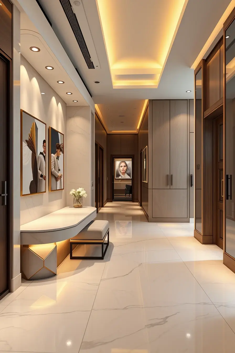 62 Hallway Renovation Ideas 2026: Modern Designer Entryway Trends With Curved Forms