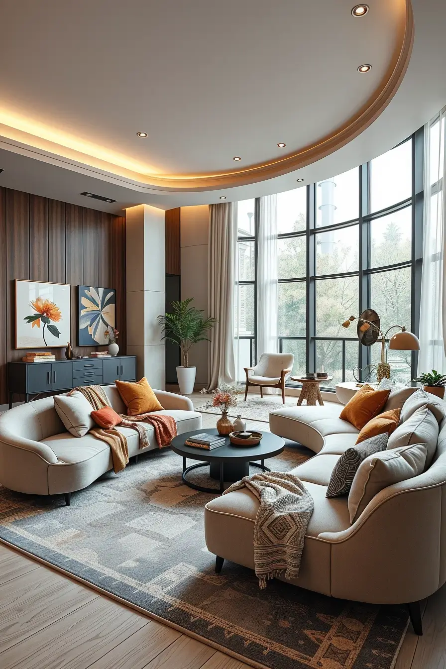 63 Living Room Renovation Ideas 2026 With Curved, Modern And Designer Interiors