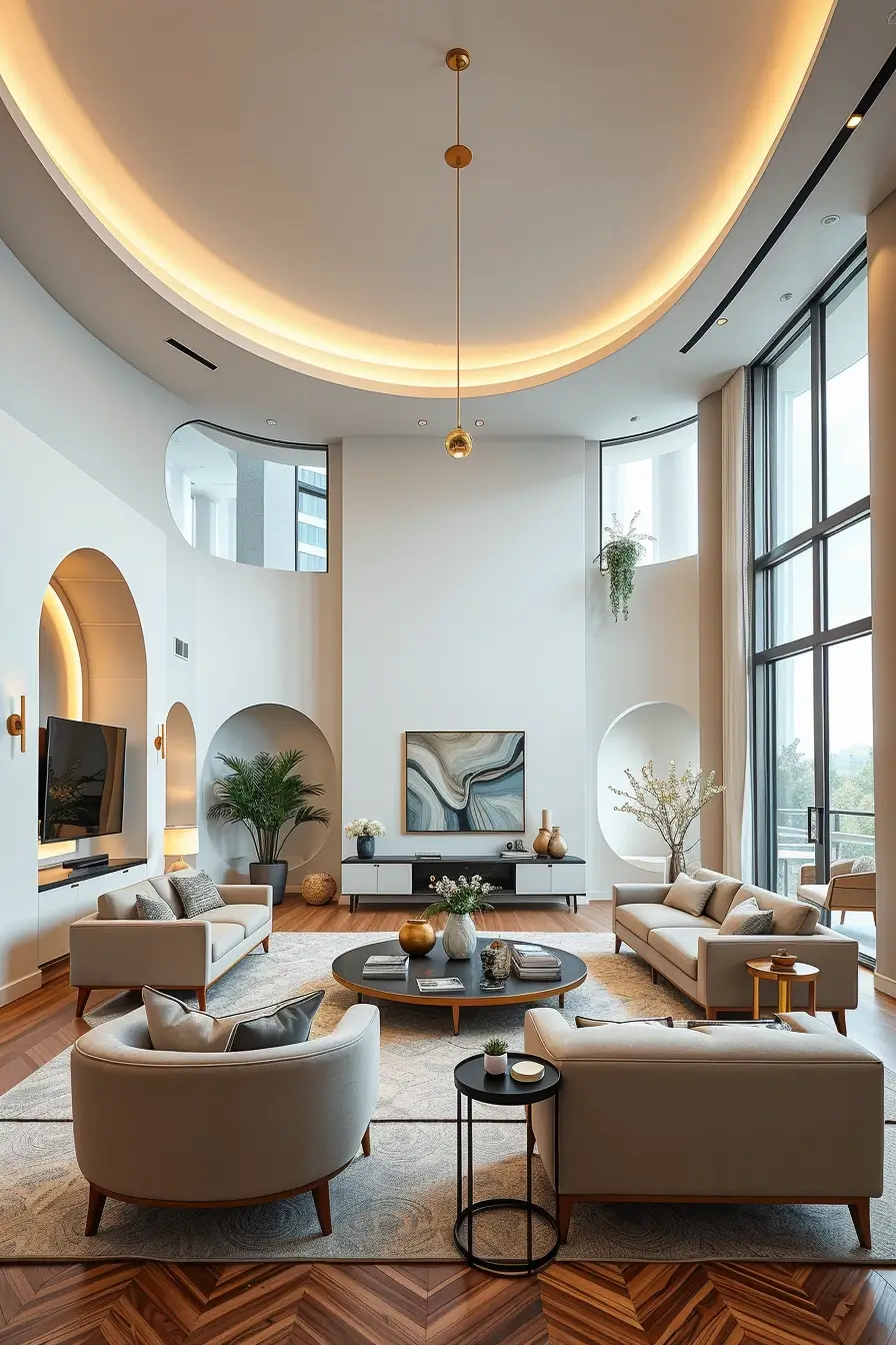 63 Living Room Renovation Ideas 2026 With Curved, Modern And Designer Interiors