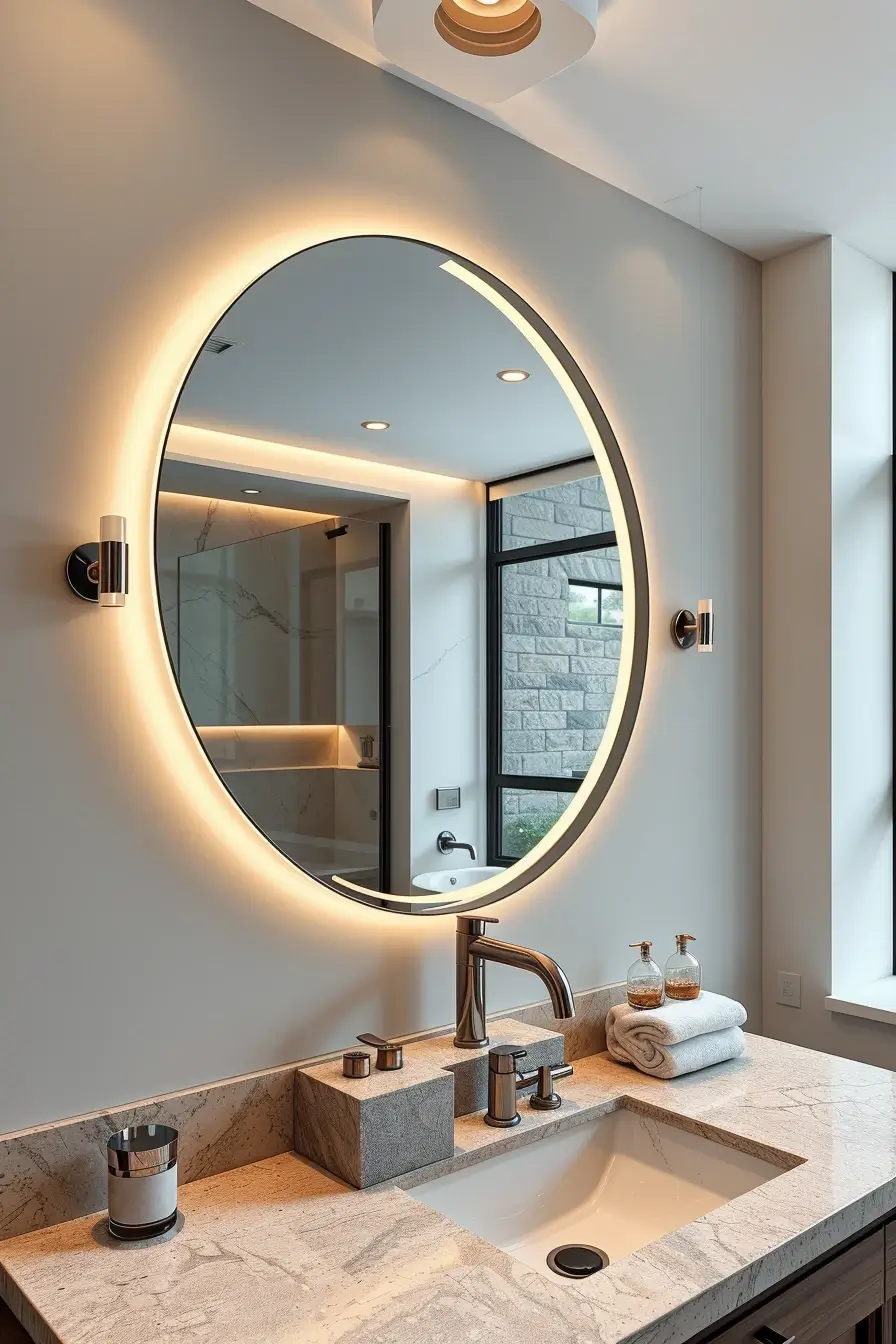 62 Bathroom Mirrors Ideas 2026: Stylish, Modern & Artistic Designs for Contemporary Bathrooms