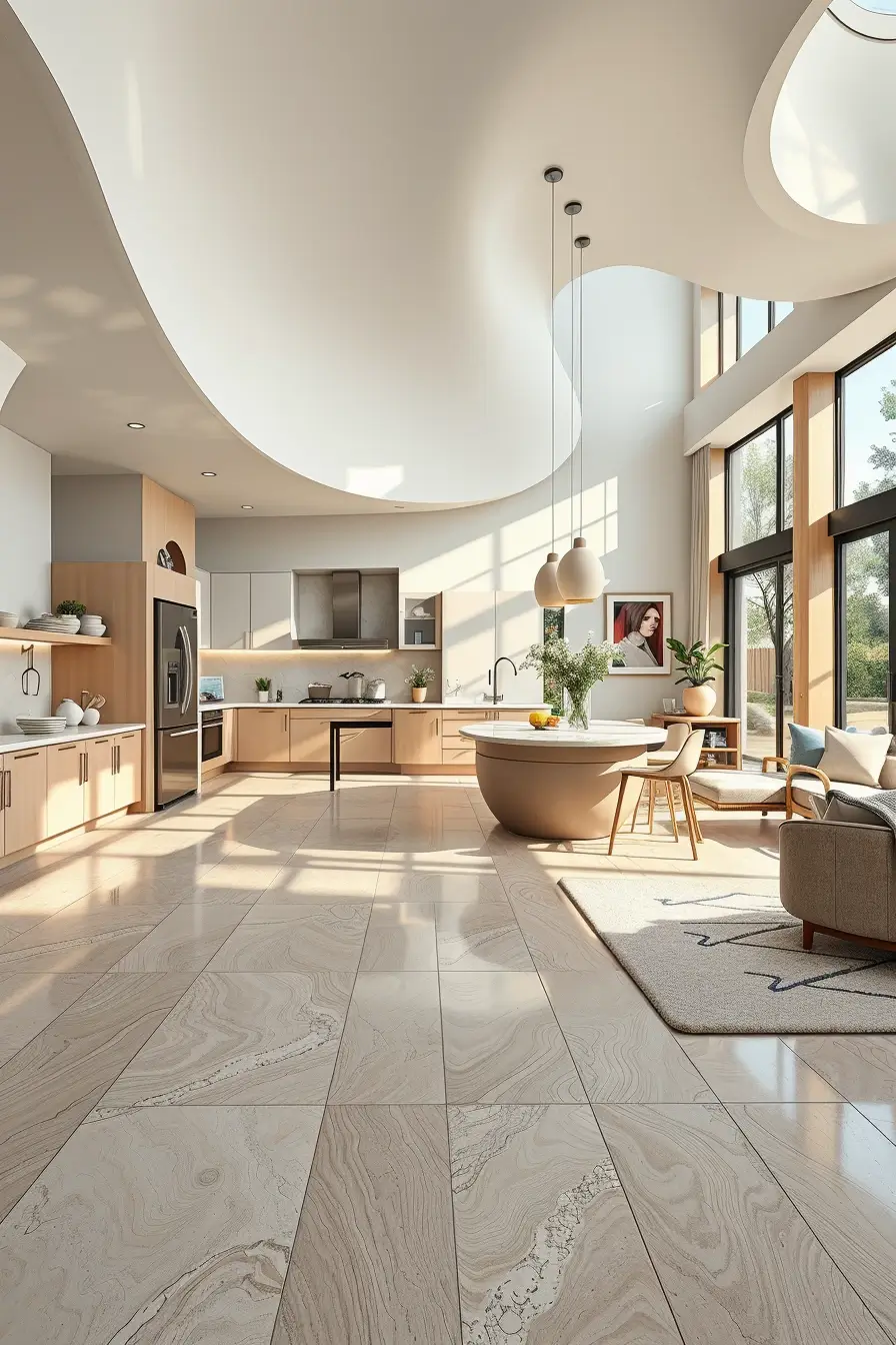 66 Open Kitchen Remodel Ideas 2026: Modern Curved, Stylish, and Artistic Designs