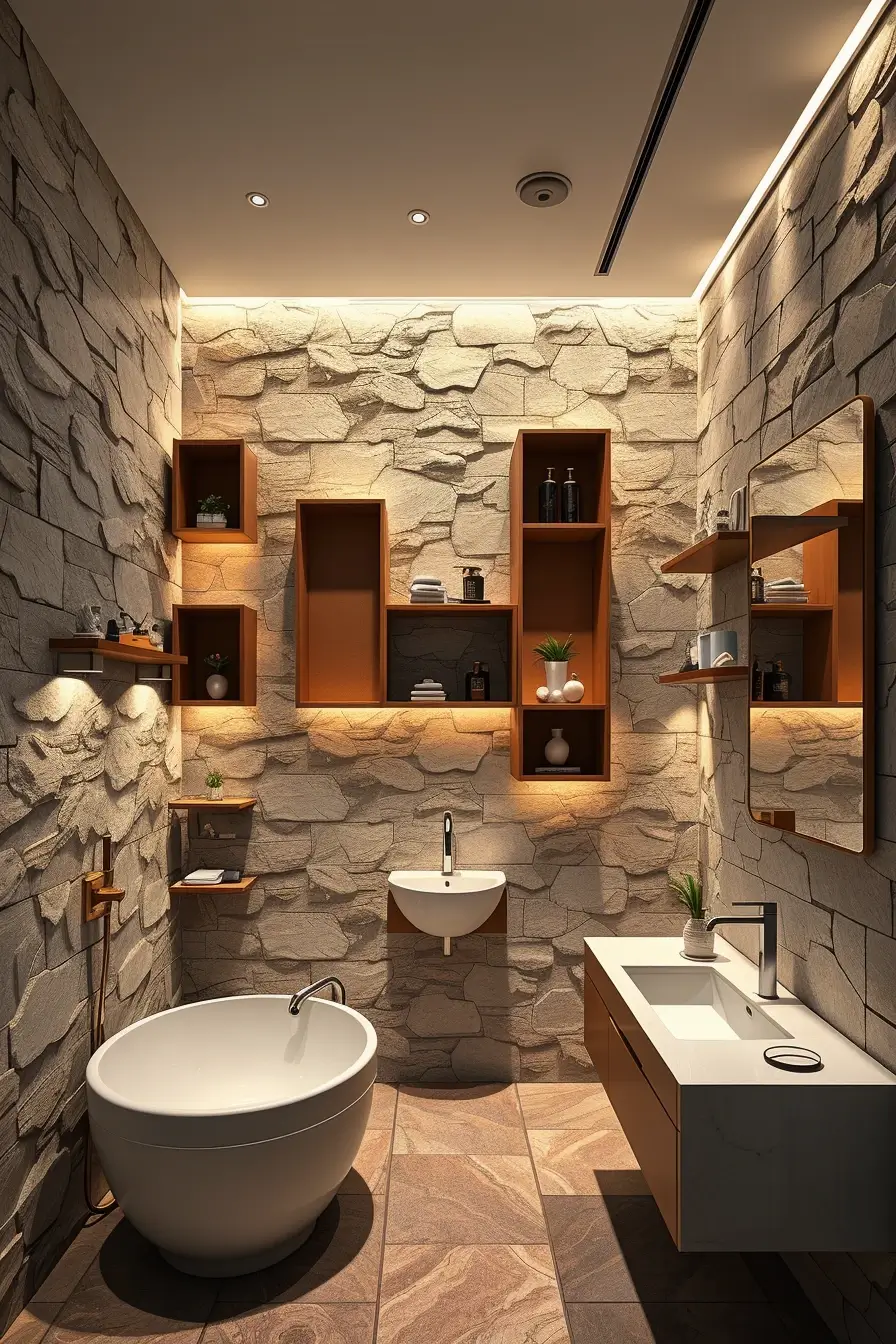 63 Bathroom Shelves Ideas 2026: Modern Designer Shelving for Stylish Bathrooms