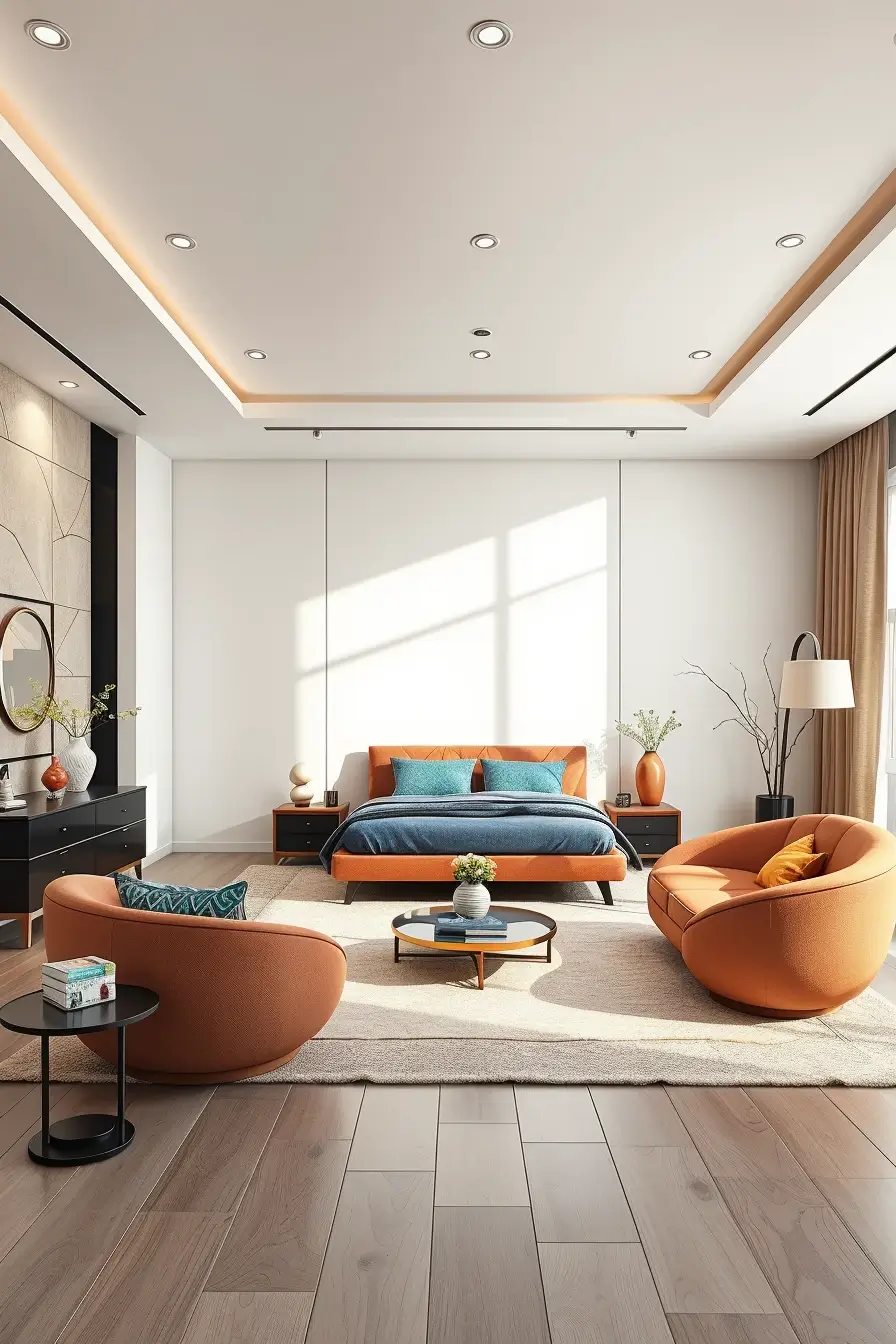 62 Bedroom Renovation Ideas 2026 With Curved Designer Furniture And Modern Style