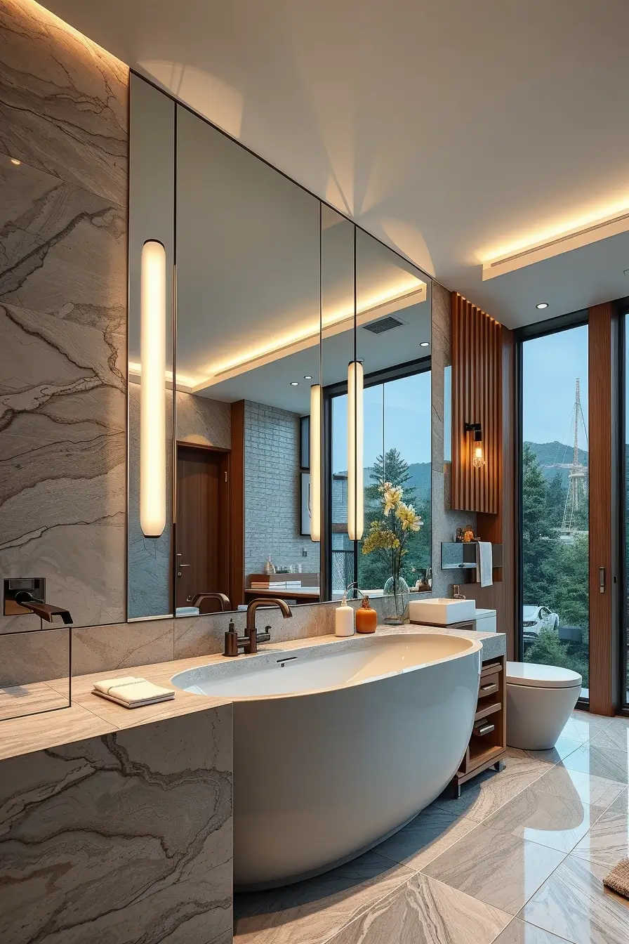 62 Bathroom Mirrors Ideas 2026: Stylish, Modern & Artistic Designs for Contemporary Bathrooms