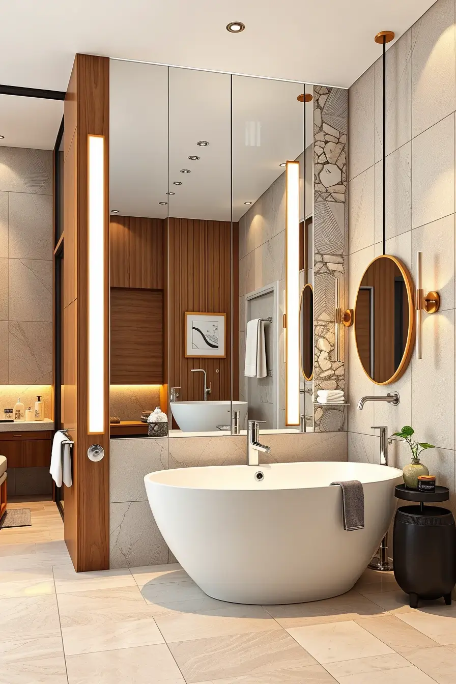 62 Bathroom Mirrors Ideas 2026: Stylish, Modern & Artistic Designs for Contemporary Bathrooms