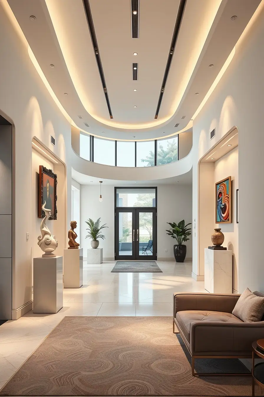 65 Entryway Remodel Ideas 2026: Modern Curved, Designer & Luxury Entryway Designs