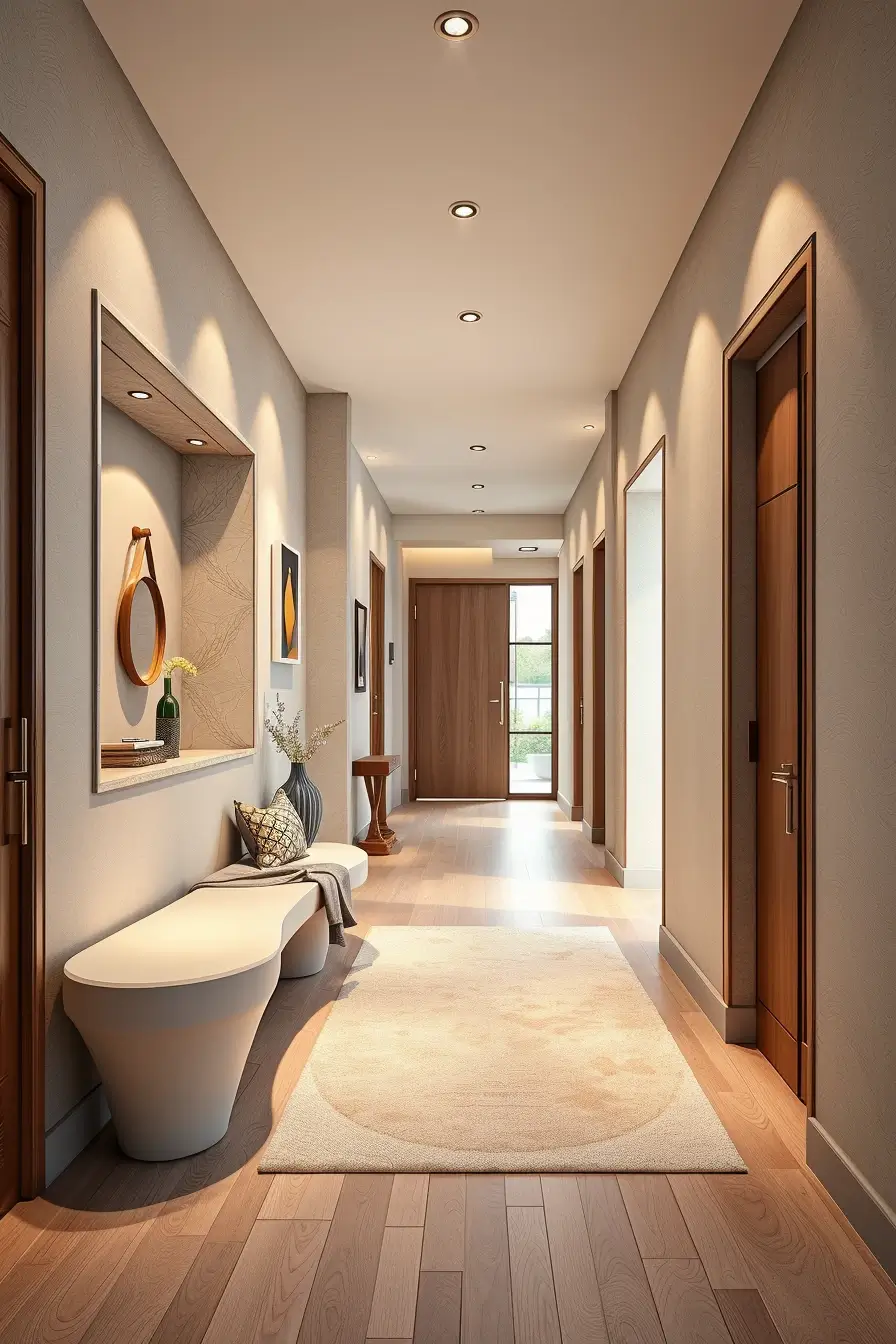 62 Hallway Renovation Ideas 2026: Modern Designer Entryway Trends With Curved Forms