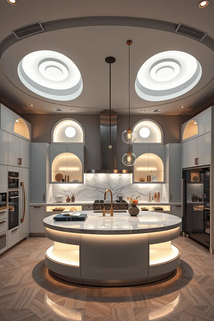 66 Open Kitchen Remodel Ideas 2026: Modern Curved, Stylish, and Artistic Designs