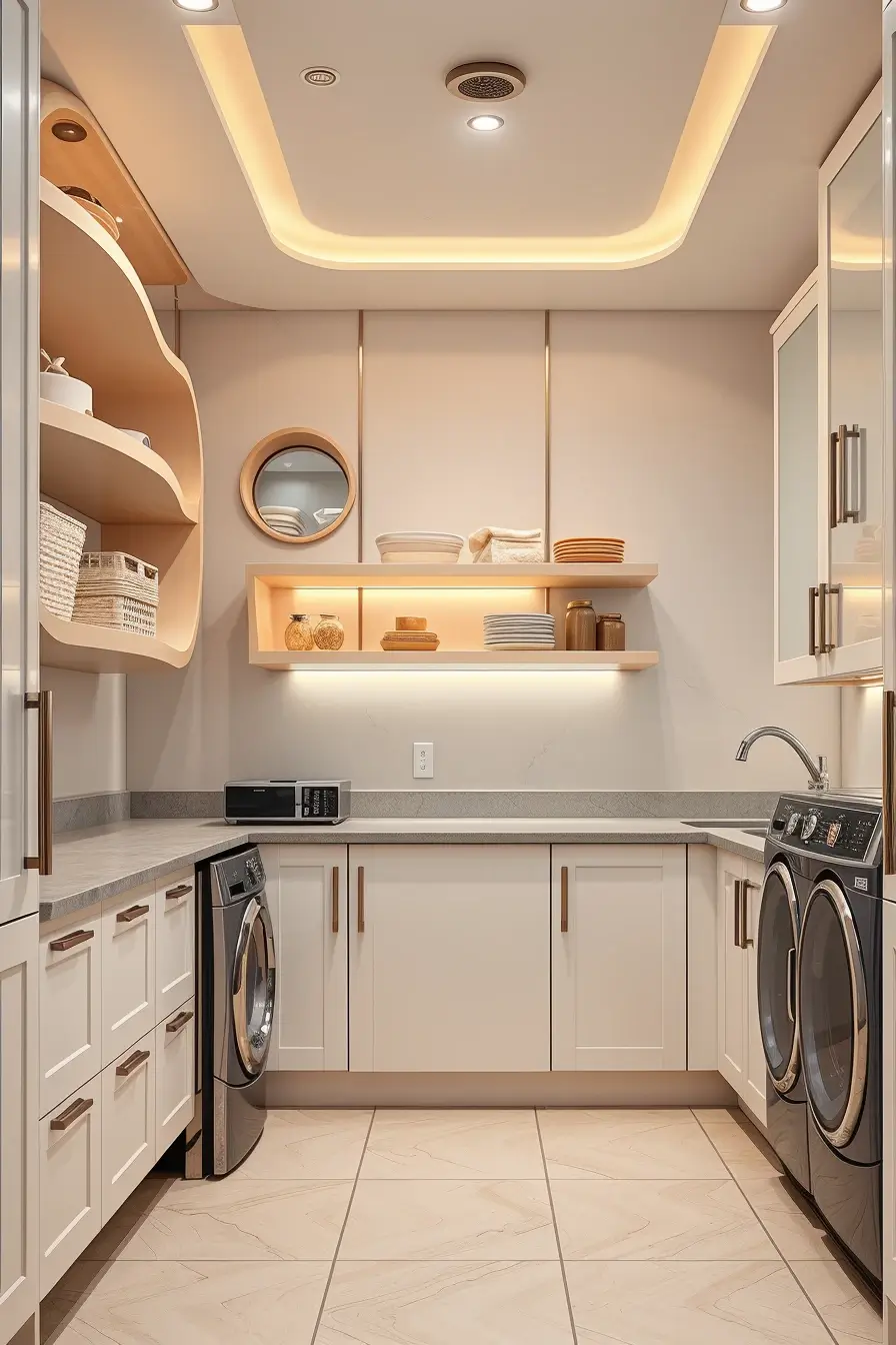 64 Laundry Room Remodel Ideas 2026: Modern, Stylish & Curved Design Inspirations