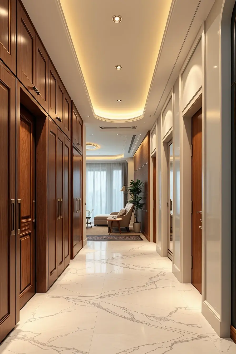 62 Hallway Renovation Ideas 2026: Modern Designer Entryway Trends With Curved Forms