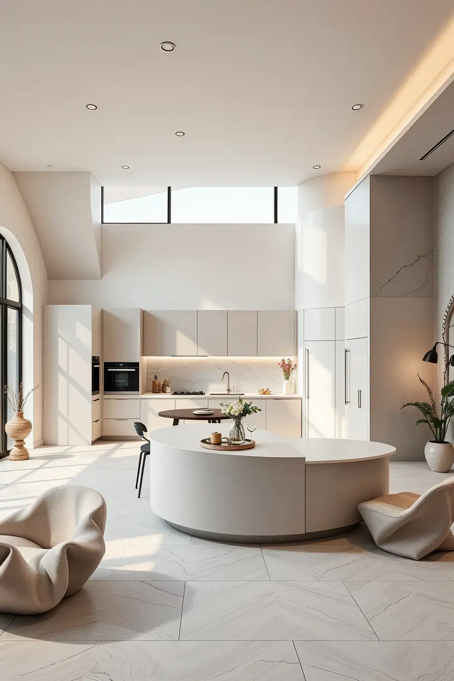 66 Open Kitchen Remodel Ideas 2026: Modern Curved, Stylish, and Artistic Designs