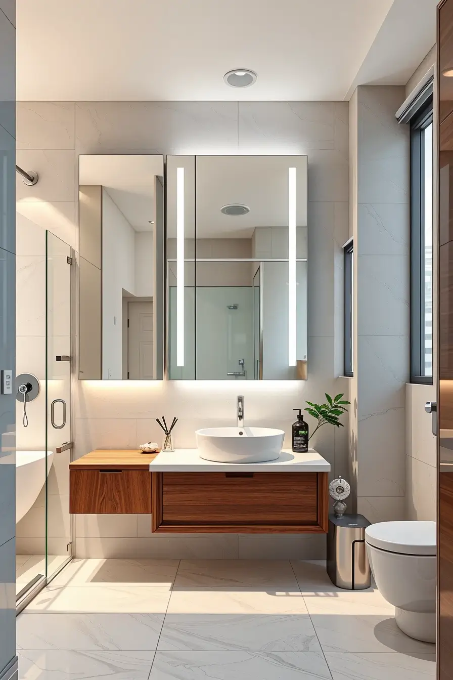 62 Bathroom Mirrors Ideas 2026: Stylish, Modern & Artistic Designs for Contemporary Bathrooms